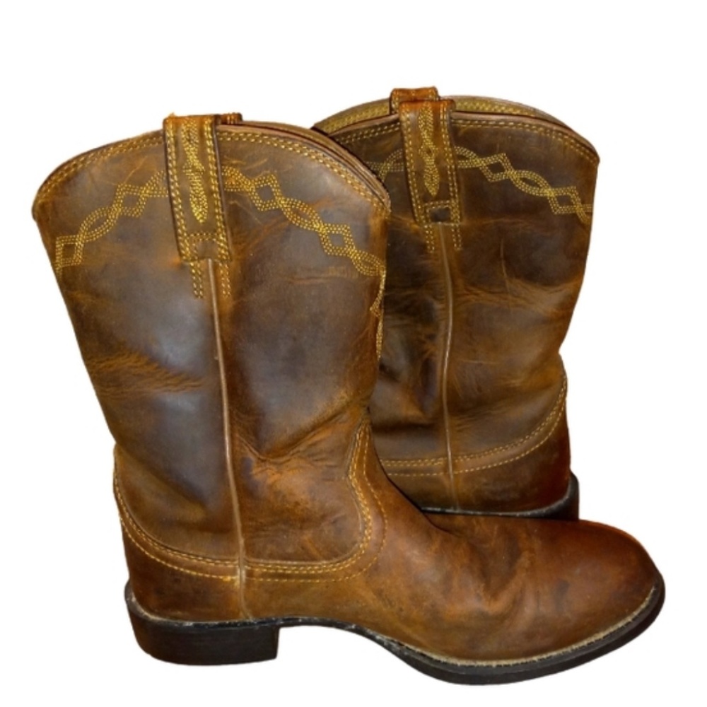 Ariat Heritage Cowboy Boots 8.5B Women Roper Western